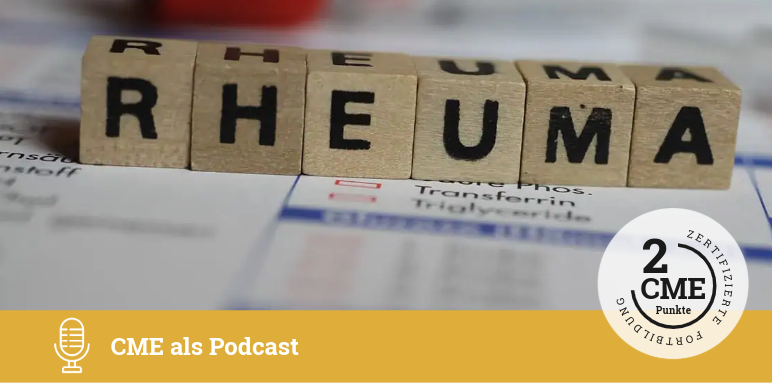 <br />
Rheuma Nachgefragt – der Podcast aus der Praxis für die Praxis: Studien und Real-World – das Beste aus zwei Welten.